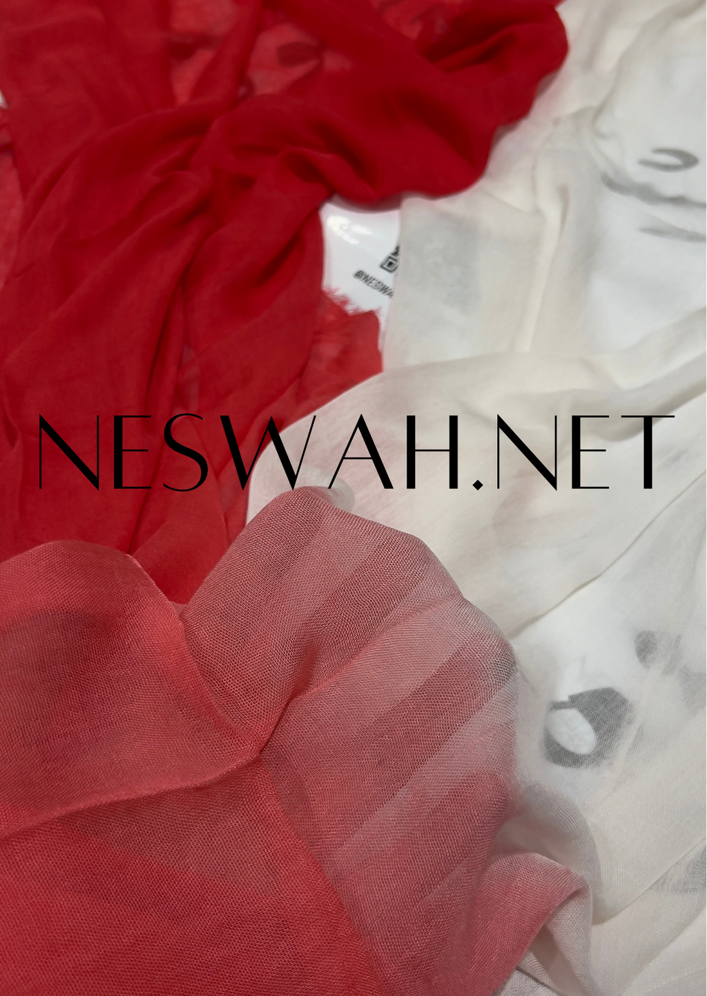 Linen chili  red