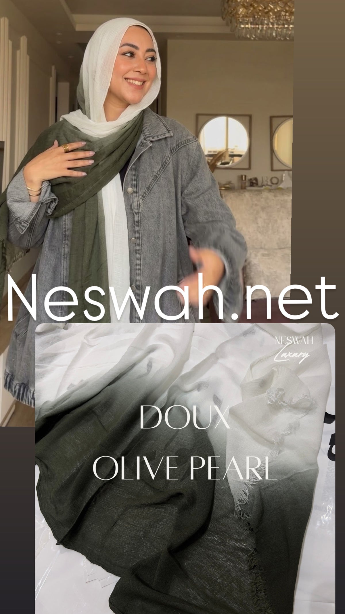 Doux Thailandy olive pearl