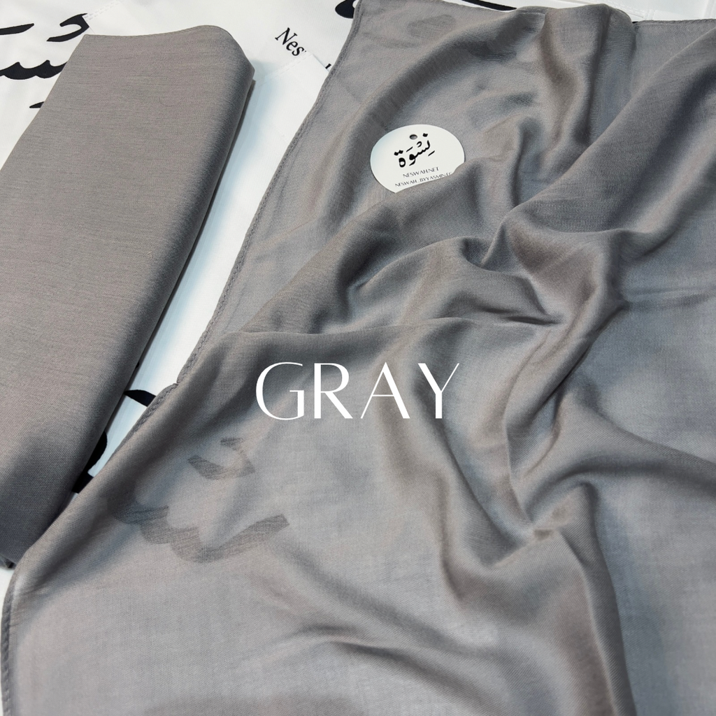 Gray linen