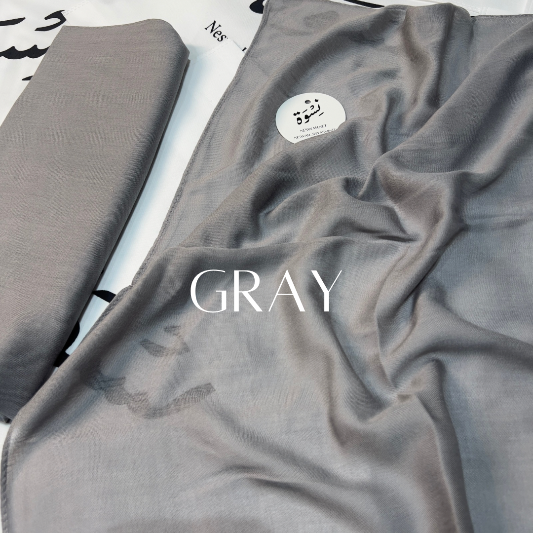 Gray linen