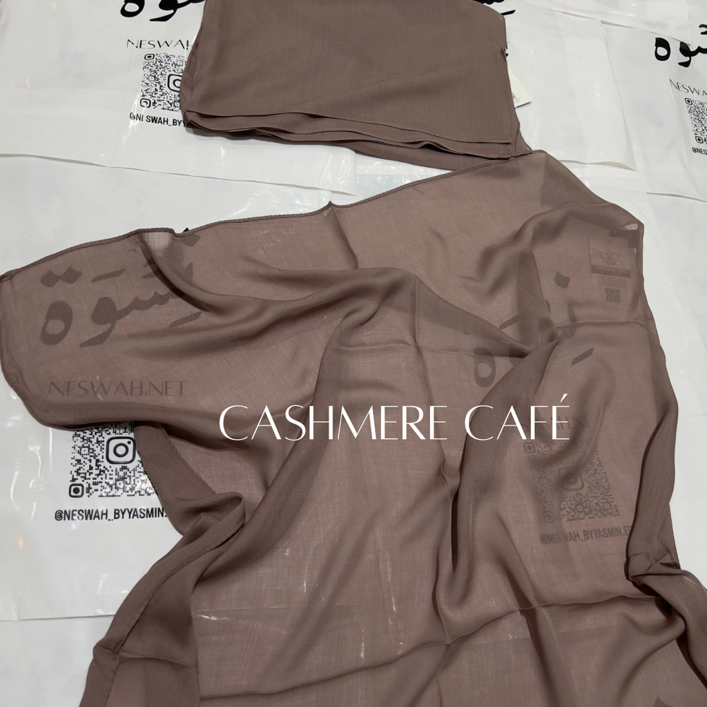 Premium linen cashmere café